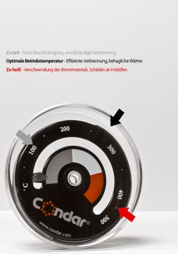 Condar magnetischer Ofenthermometer