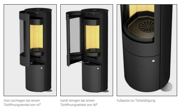 Olsberg Kaminofen Palena Plus SD Compact (Smart Door)