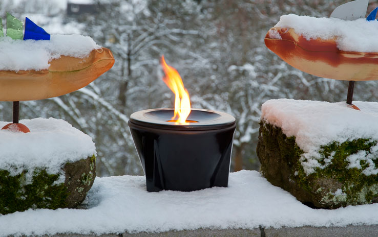 Denk Winterhaube & Schutzhaube für das Schmelzfeuer Outdoor CeraLava