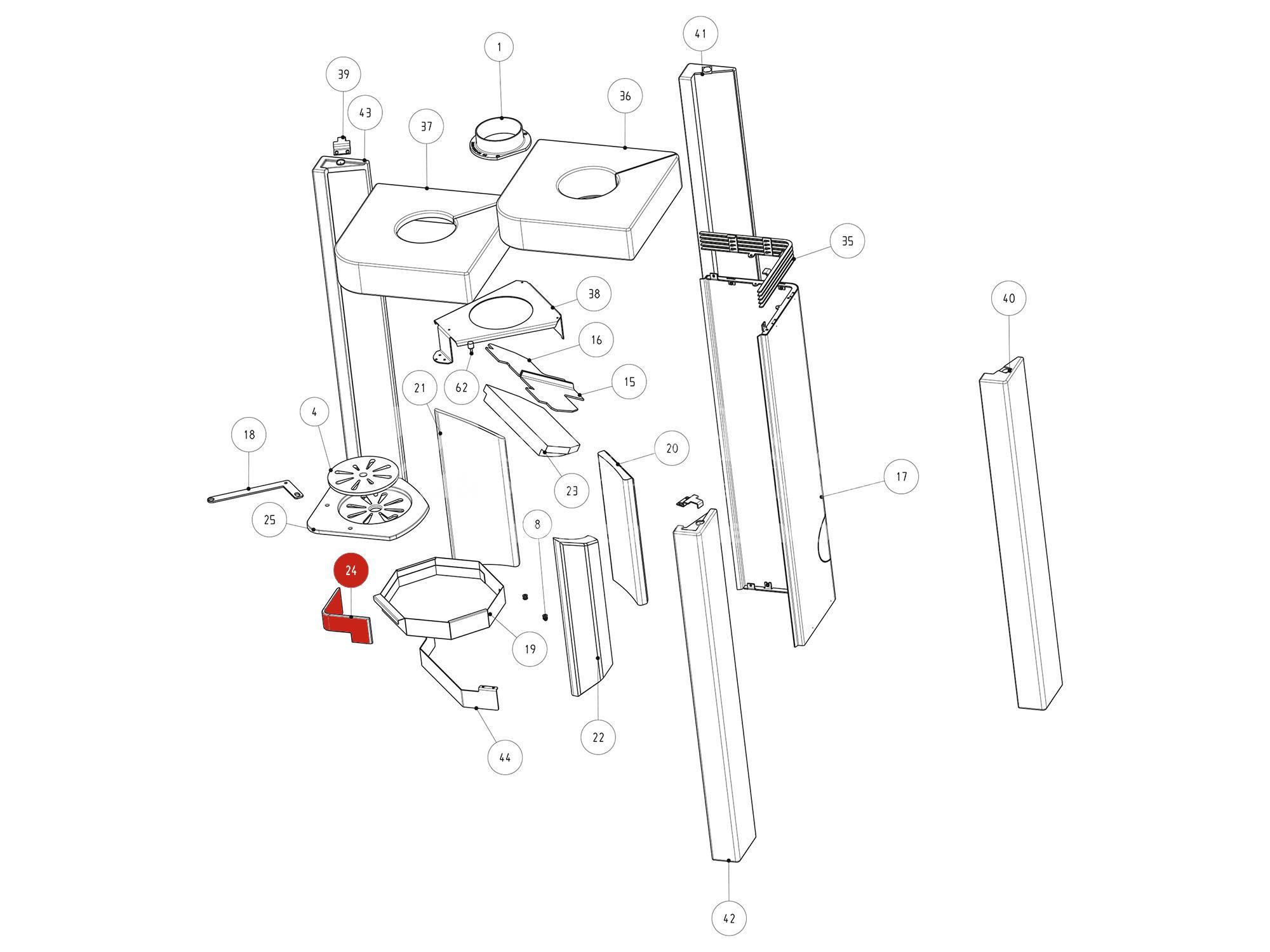 Rika Ersatzteil Holzfänger Z33677